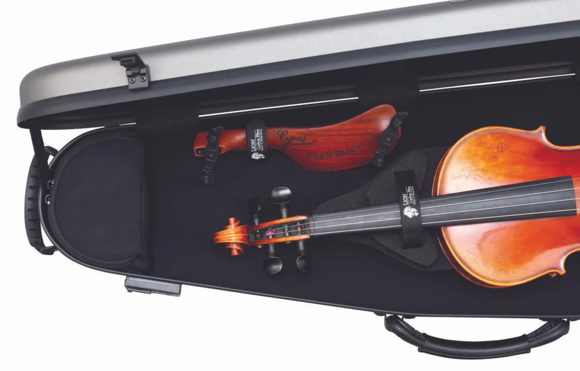 Lion Model 1600 Carbon Fiber Violin Case