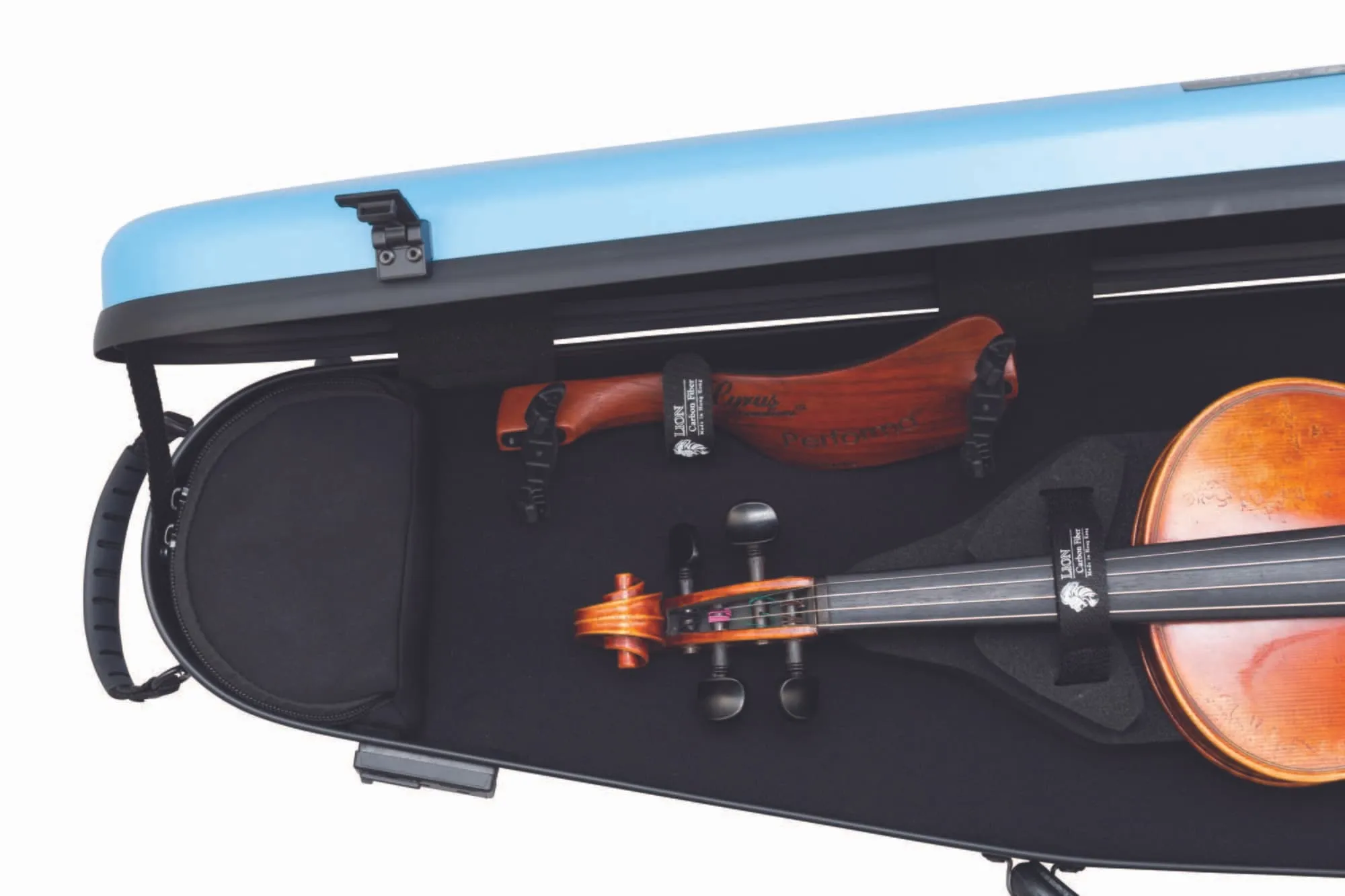 Lion Model 1600 Carbon Fiber Violin Case