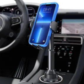 LISEN Cup Holder Phone Mount Holder No Shaking Cup Phone Holder for Car Rock Solid Car Phone Holder Mount for Cars, Trucks, Suvs Etc, Compatible with Iphone 14 13 plus Pro Max Samsung All 4-7'' Phones