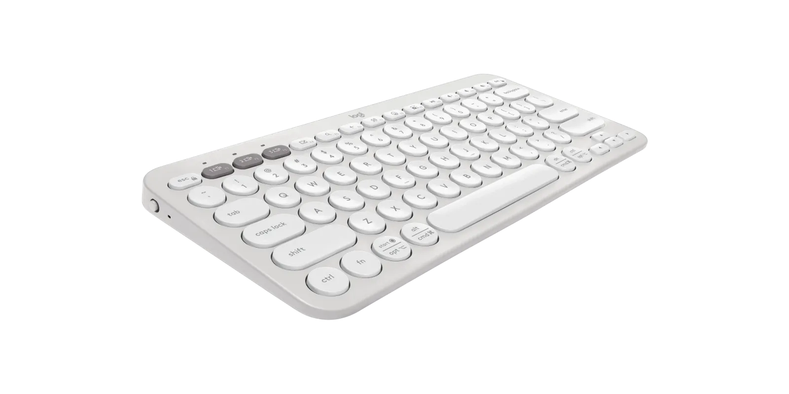 Logitech Pebble Keys 2 K380s Slim, Minimalist Bluetooth® keyboard with Customizable Keys | Office Keyboard | Silent Type