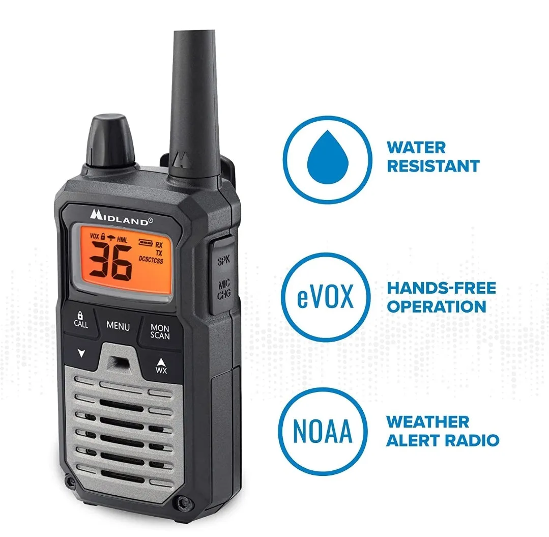 Long Range Walkie Talkie (Black)