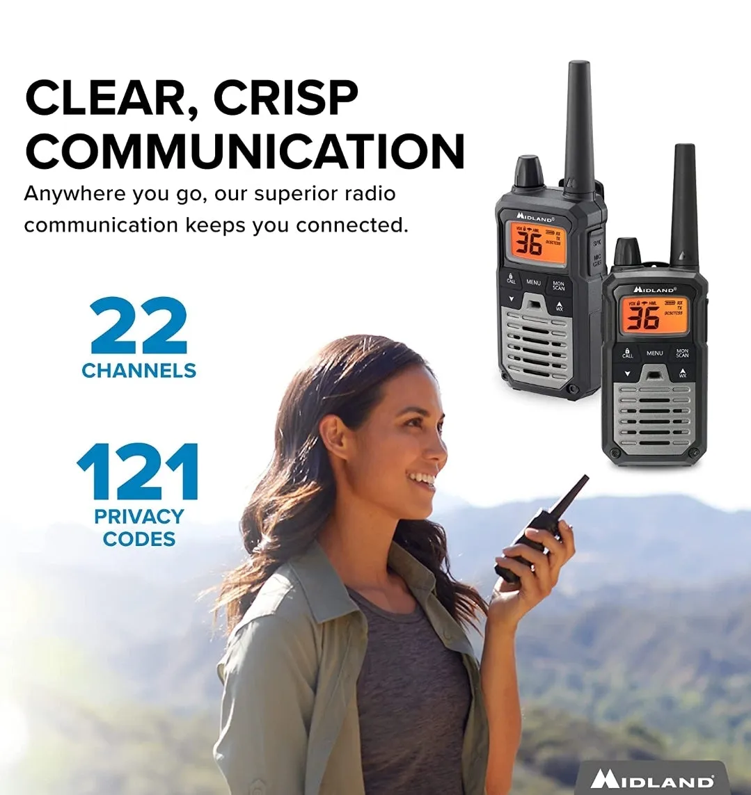 Long Range Walkie Talkie (Black)