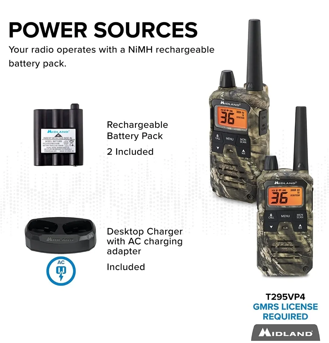 Long Range Walkie Talkies (Camo)