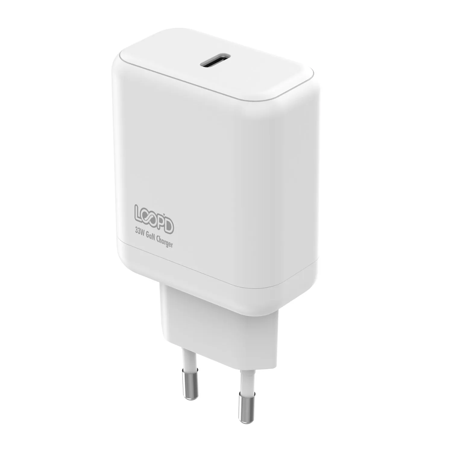 LOOPD 1 Port PD Wall Charger 33W - White