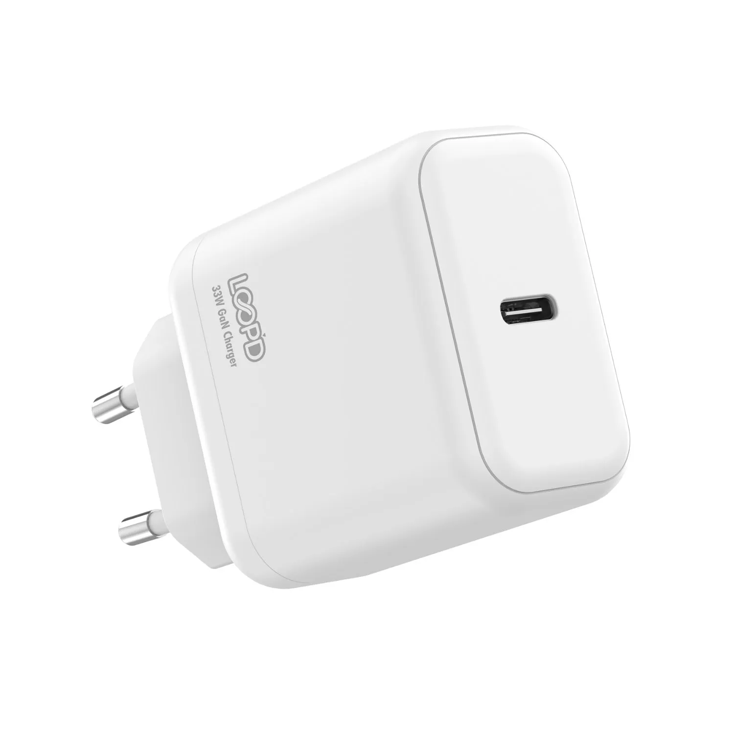 LOOPD 1 Port PD Wall Charger 33W - White