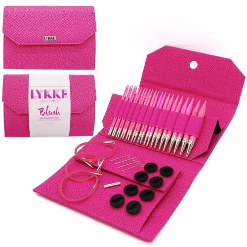 Lykke Blush 5" Interchangeable Circular Needle Set | With Carrying Case