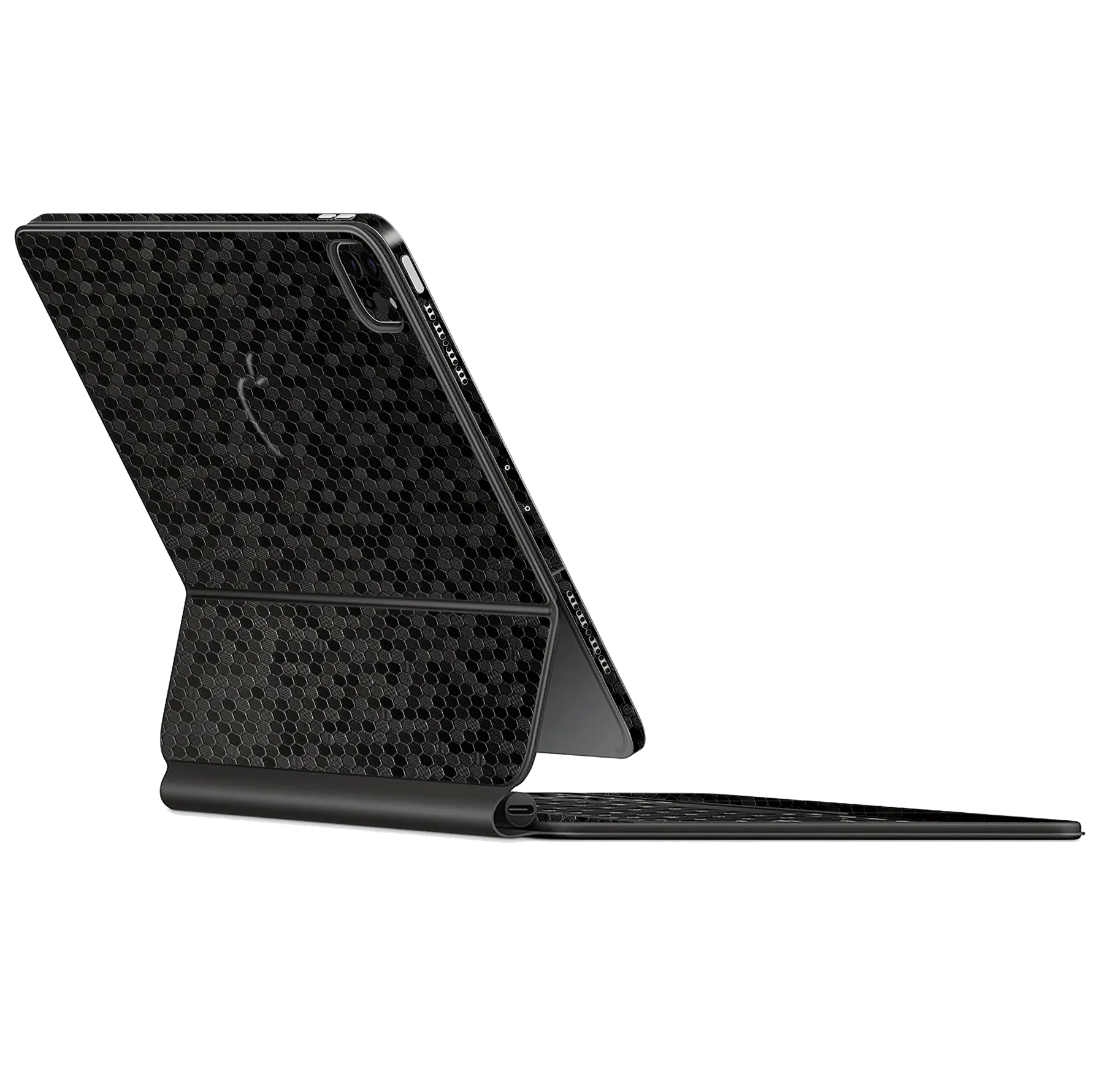 Magic Keyboard for iPad Pro 12.9" (2021) LUXURIA BLACK HONEYCOMB 3D TEXTURED Skin