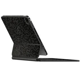 Magic Keyboard for iPad Pro 12.9" (2021) LUXURIA BLACK HONEYCOMB 3D TEXTURED Skin