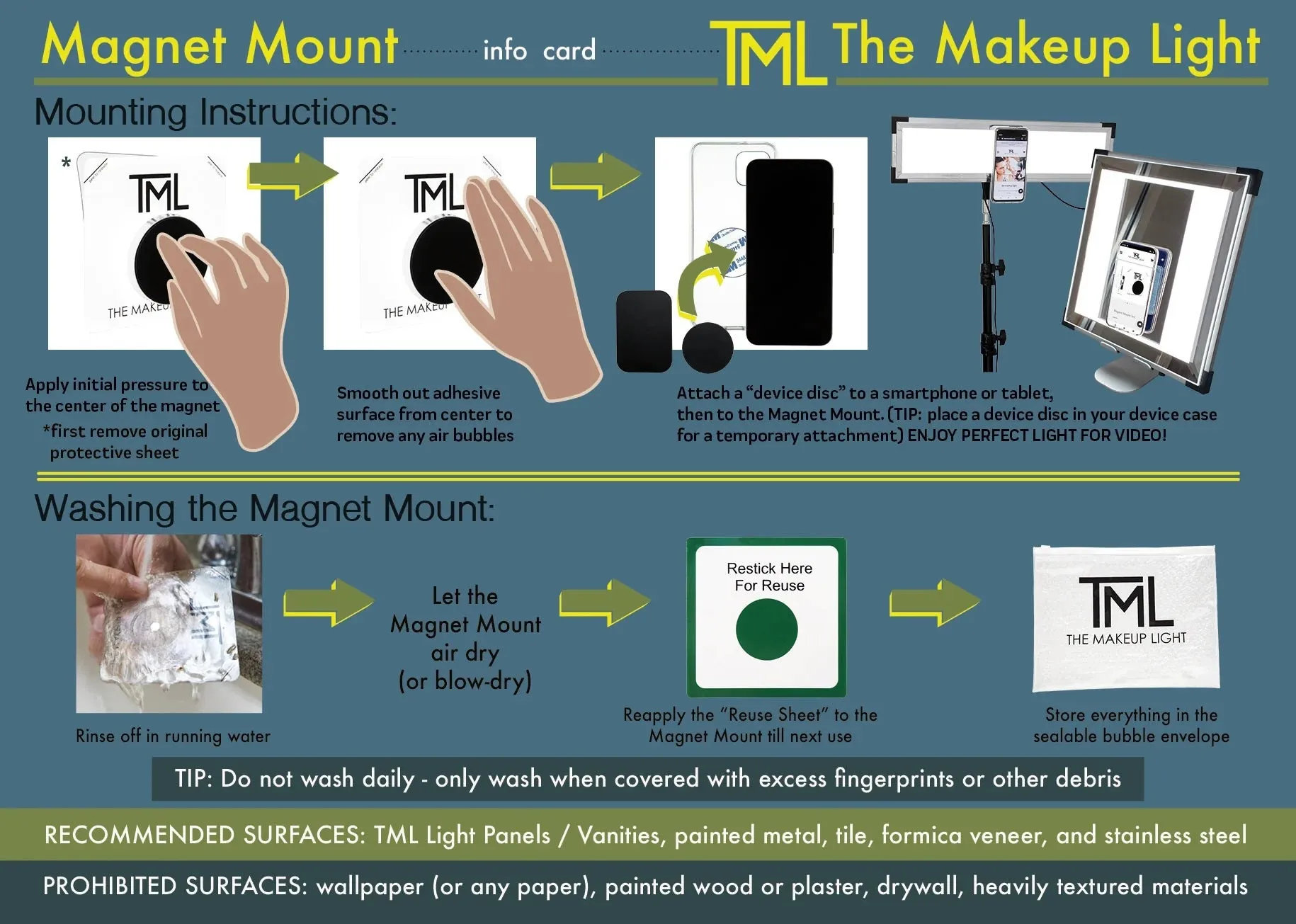 MAGNET MOUNT SET -NEW!