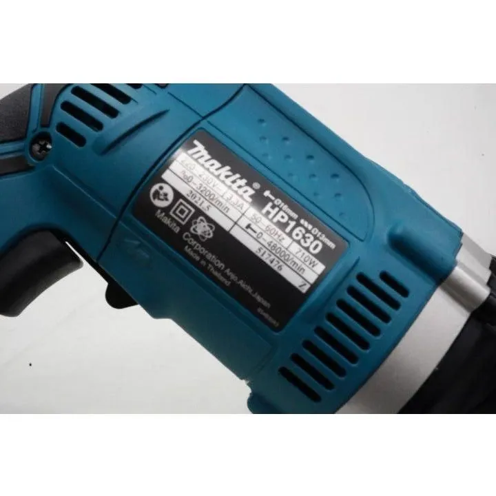 Makita HP1630K Hammer Drill with Carrying Case 5/8" 710W