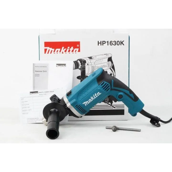 Makita HP1630K Hammer Drill with Carrying Case 5/8" 710W