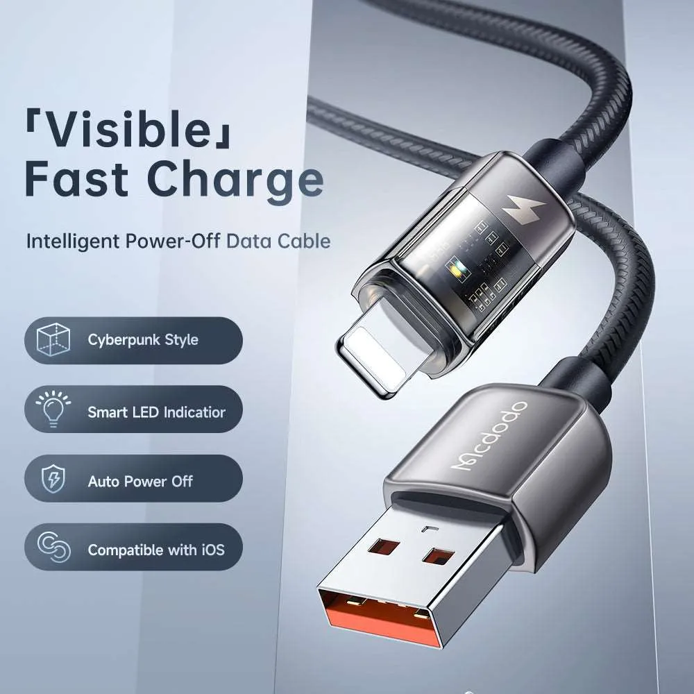 Mcdodo CA-314 | USB to Lightning Mobile Cable | Auto Power Off