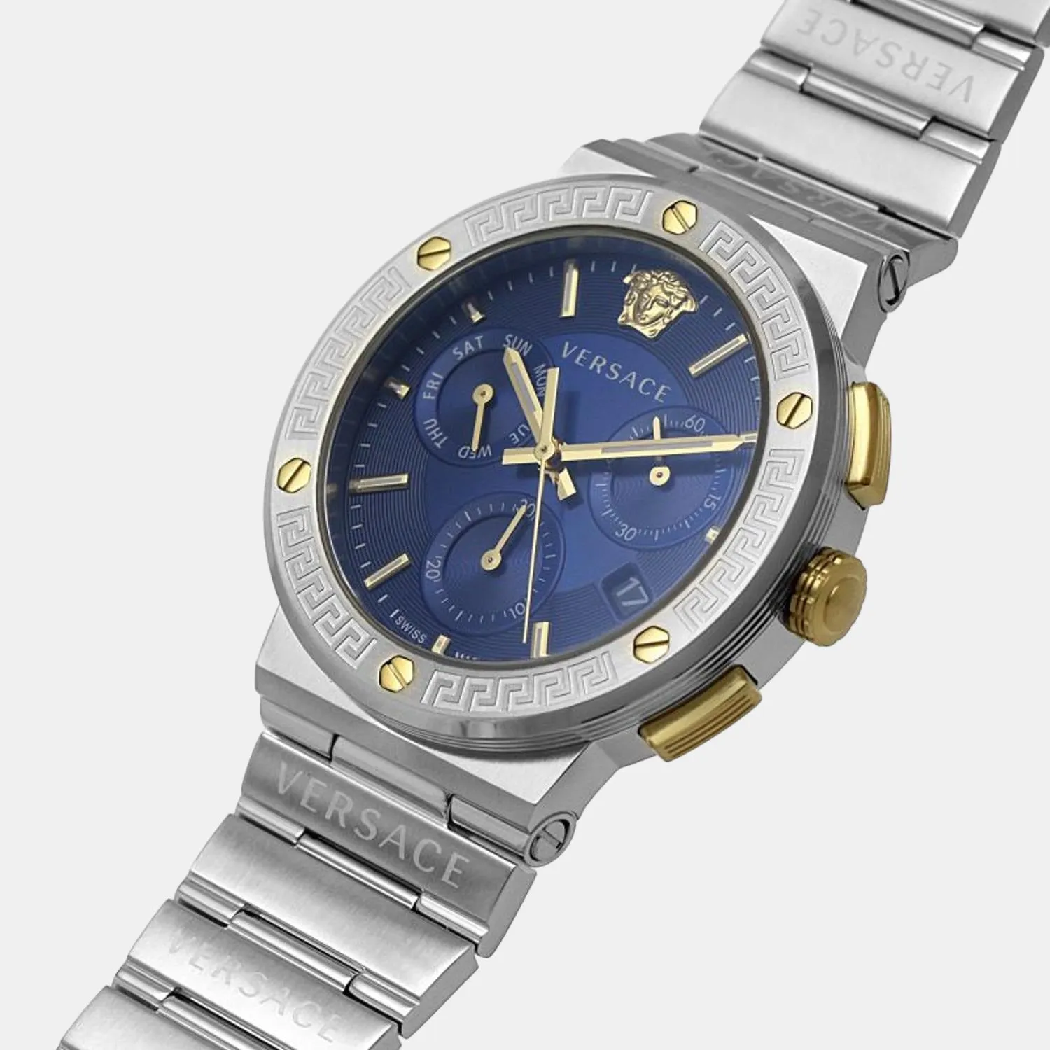 Men Blue Analog Stainless Steel Watch VEZ900221