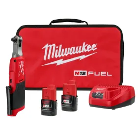 Milwaukee 2567-22 M12 FUEL 12V 3/8" Brushless Li-Ion High Speed Ratchet Kit