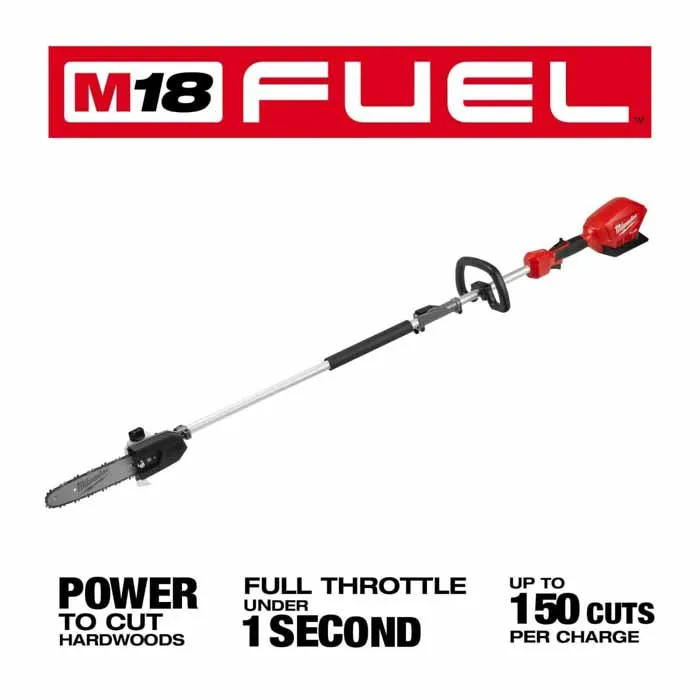 Milwaukee 2825-20PS M18 FUEL™ 10" Pole Saw w/ QUIK-LOK™