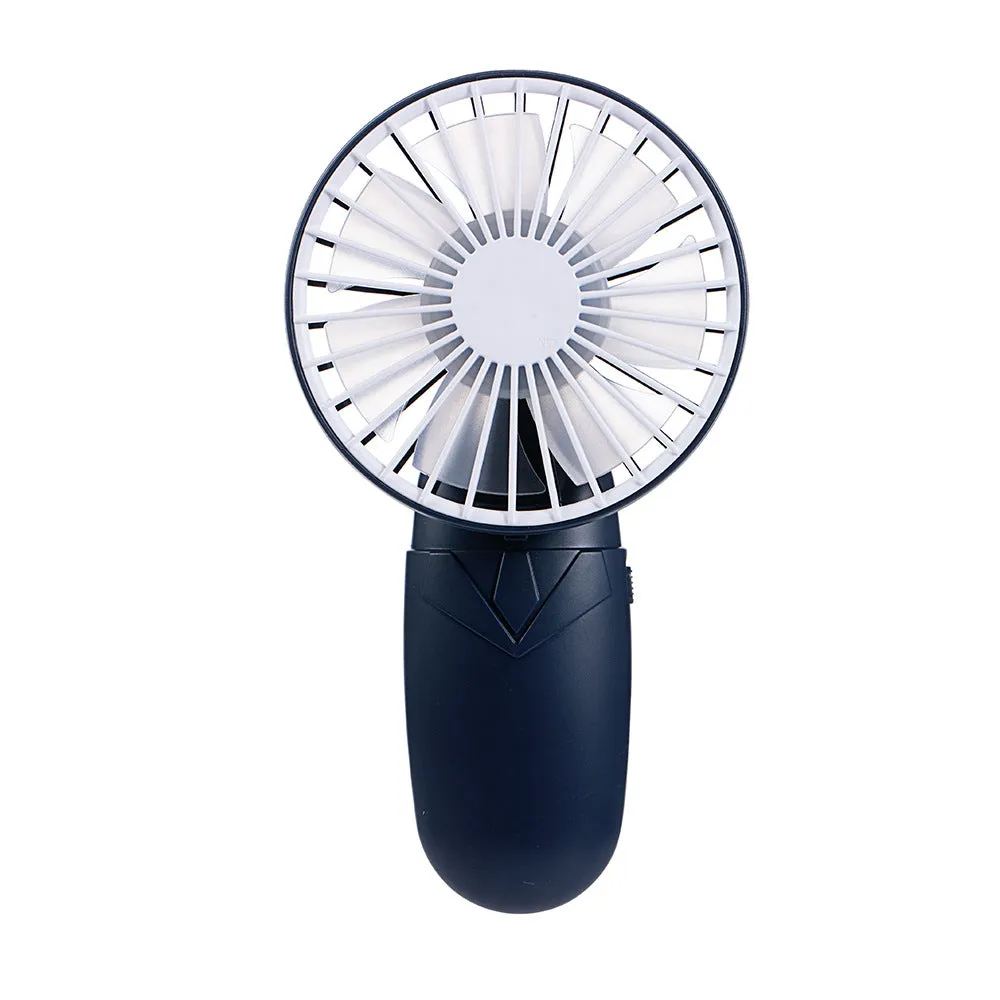 Mini Fan Halter Handheld USB Air Cooler Desktop Detachable Fan Blade Portable