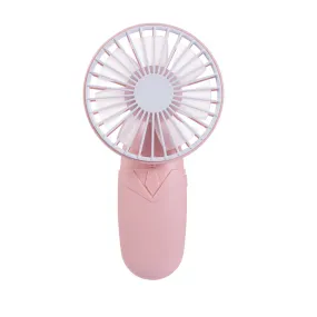 Mini Fan Halter Handheld USB Air Cooler Desktop Detachable Fan Blade Portable