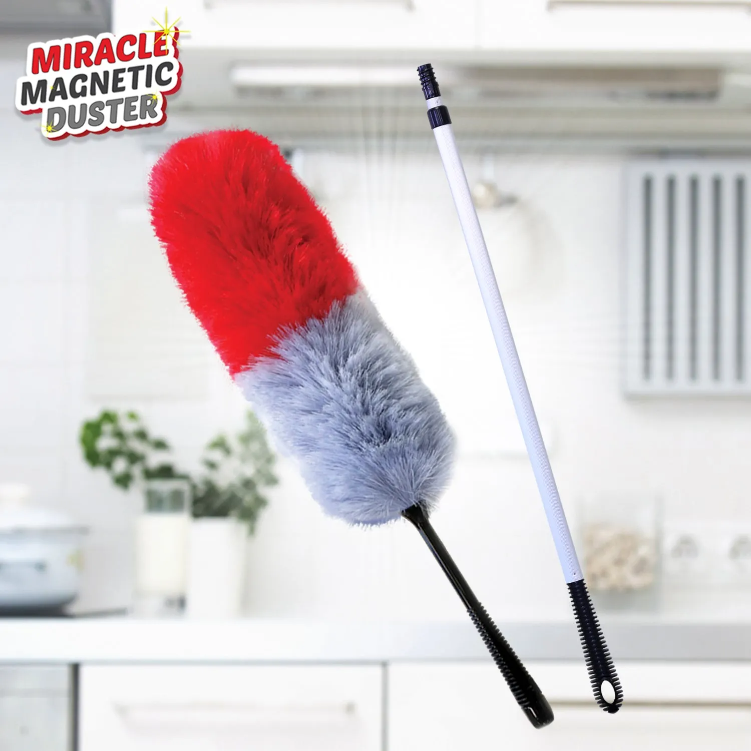 Miracle Magnetic Duster®   Telescopic Extension Pole