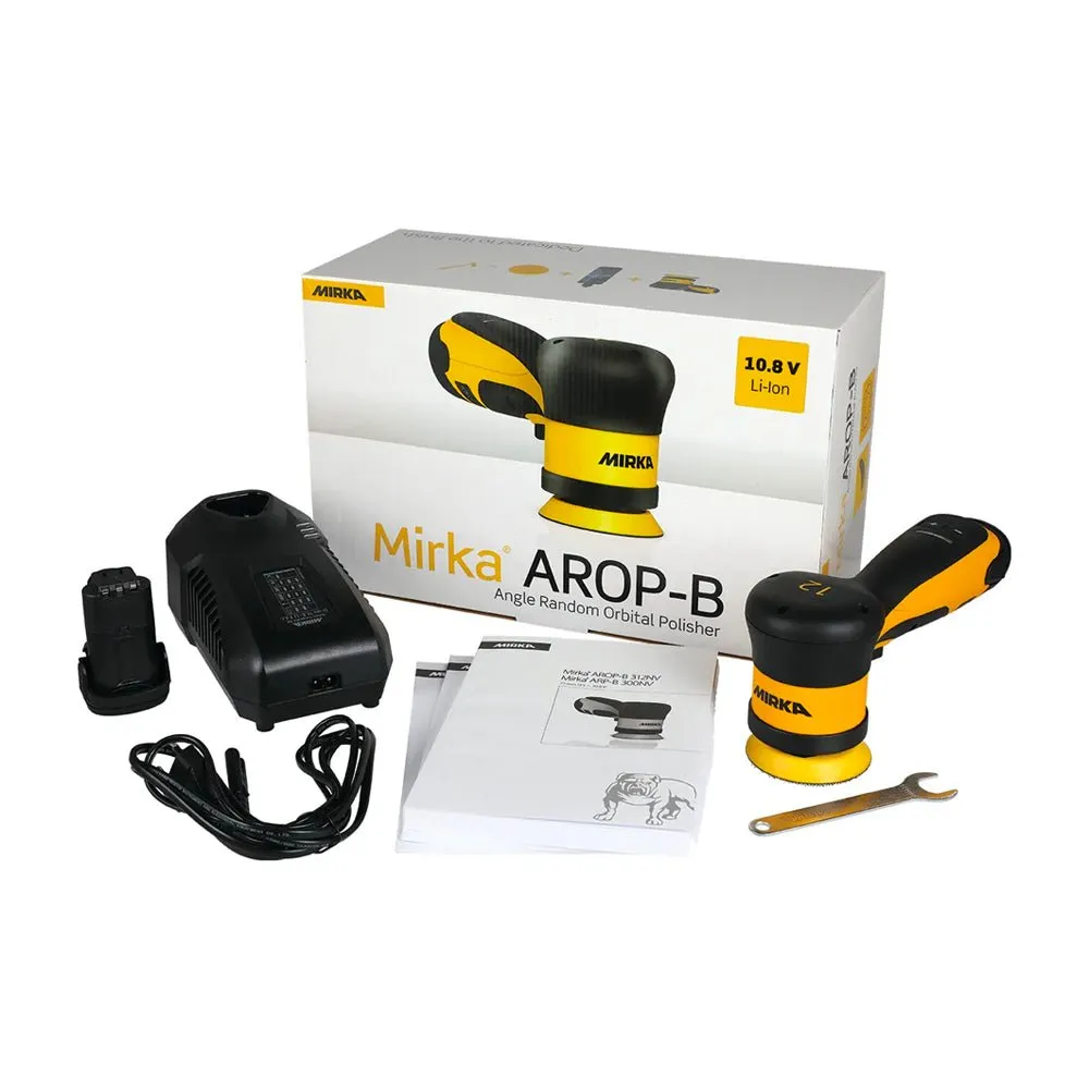 Mirka AROP-B 312NV 77mm 10.8V 2.5Ah 12mm Orbit Cordless Sander