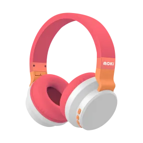 Moki Colourwave Wireless Headphones - Sunset