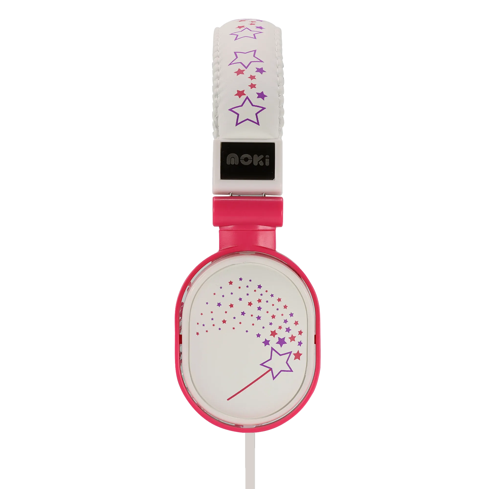 Moki Popper On-Ear Headphones - Sparkles White