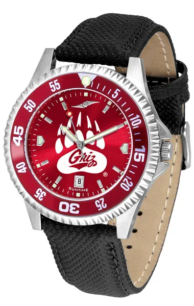 Montana Grizzlies Competitor Men’s Watch - AnoChrome - Color Bezel