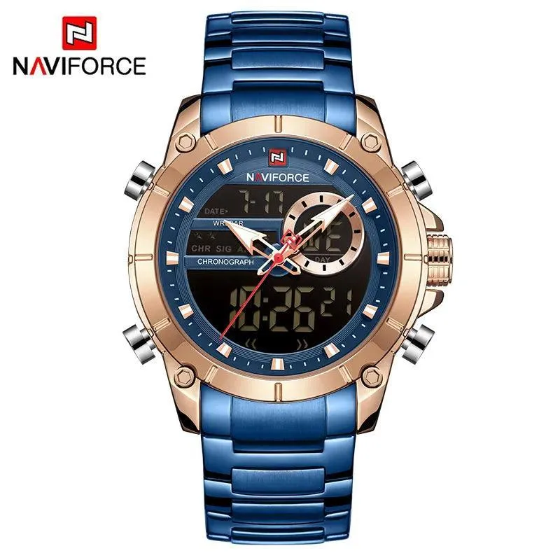 NAVIFORCE Luxury Sports Watch: Elegance for Active Men