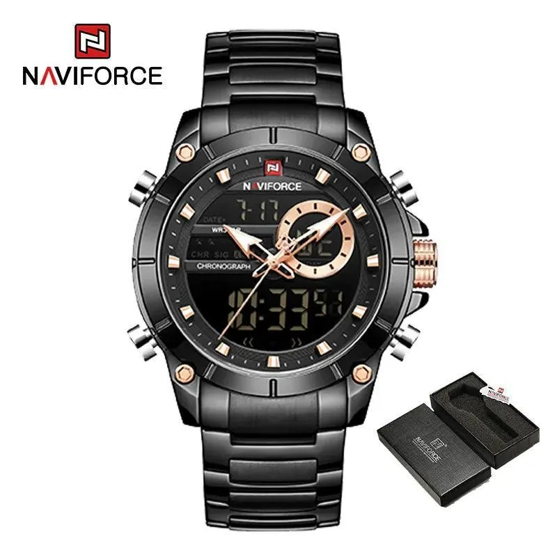 NAVIFORCE Luxury Sports Watch: Elegance for Active Men