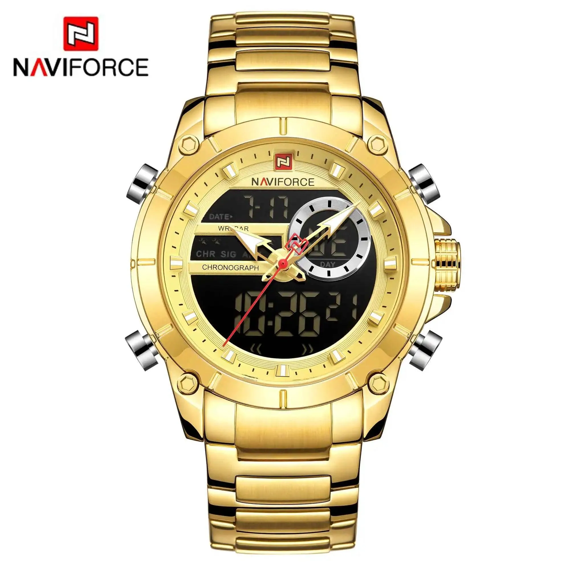 NAVIFORCE Luxury Sports Watch: Elegance for Active Men