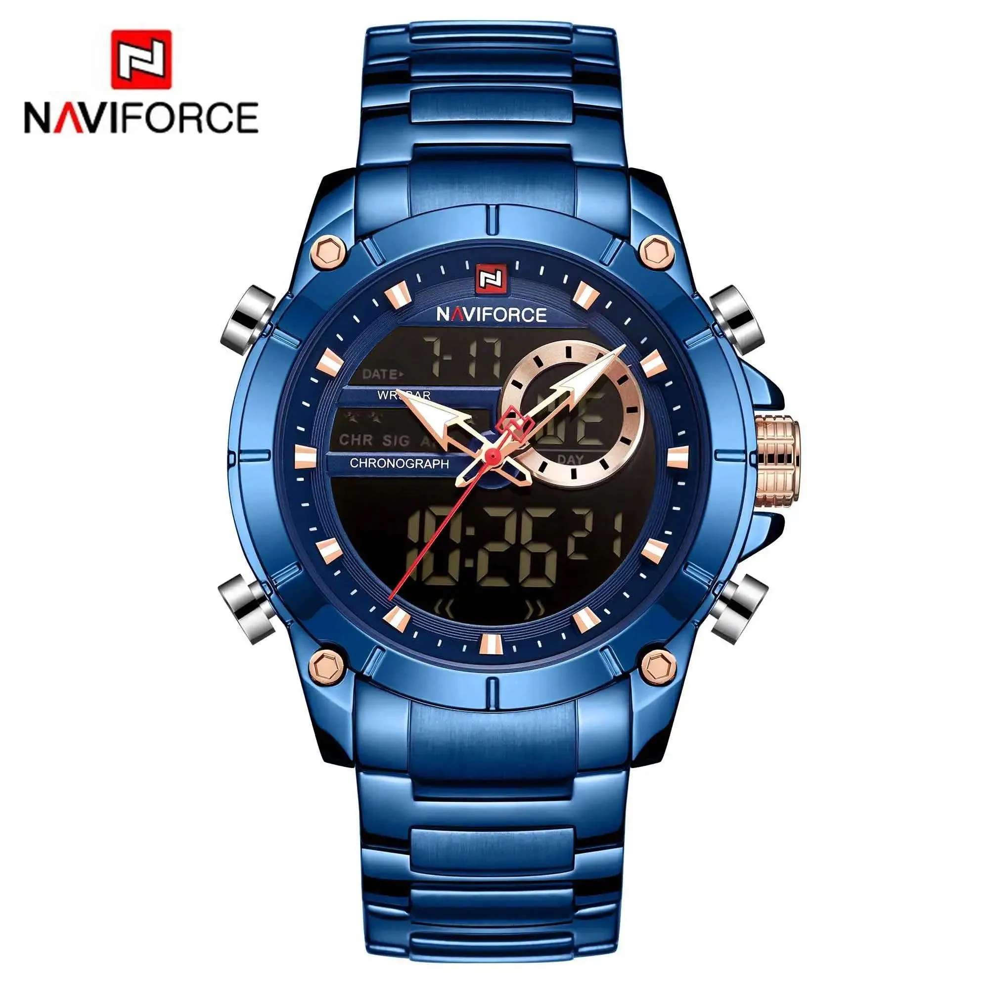 NAVIFORCE Luxury Sports Watch: Elegance for Active Men