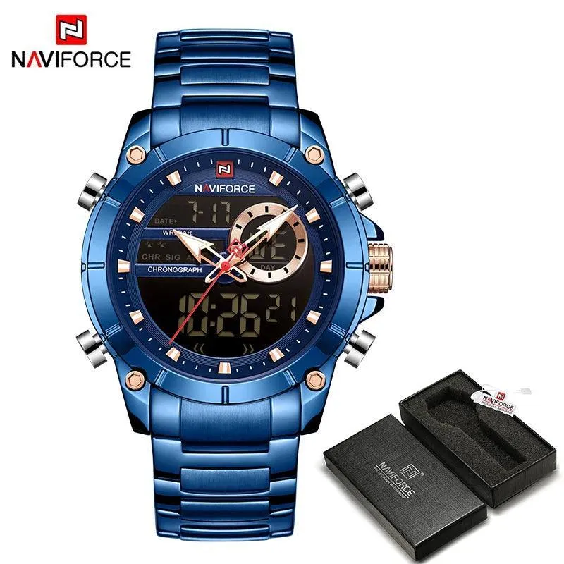 NAVIFORCE Luxury Sports Watch: Elegance for Active Men