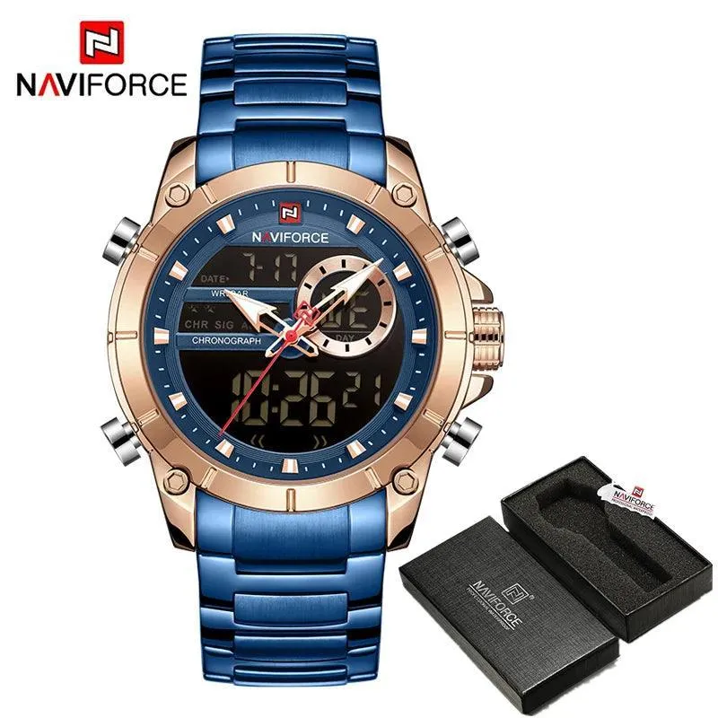 NAVIFORCE Luxury Sports Watch: Elegance for Active Men