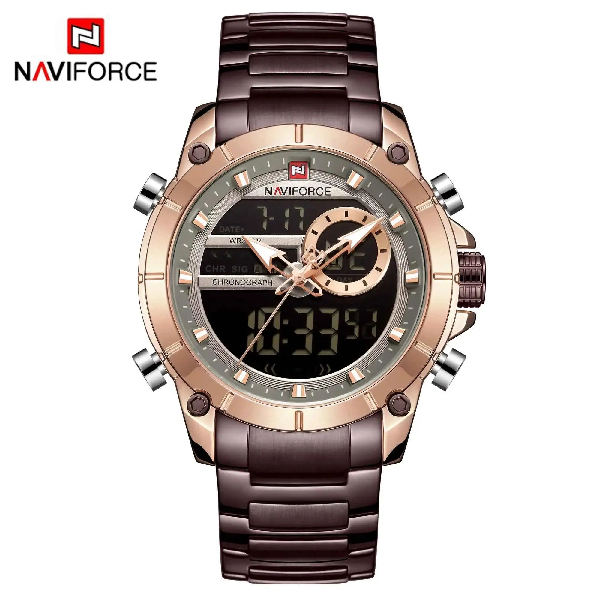 NAVIFORCE Luxury Sports Watch: Elegance for Active Men