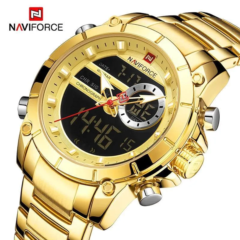 NAVIFORCE Luxury Sports Watch: Elegance for Active Men