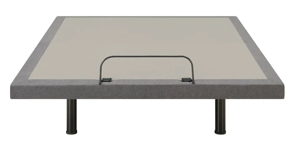 Negan Gray/Black Eastern King Adjustable Bed Base