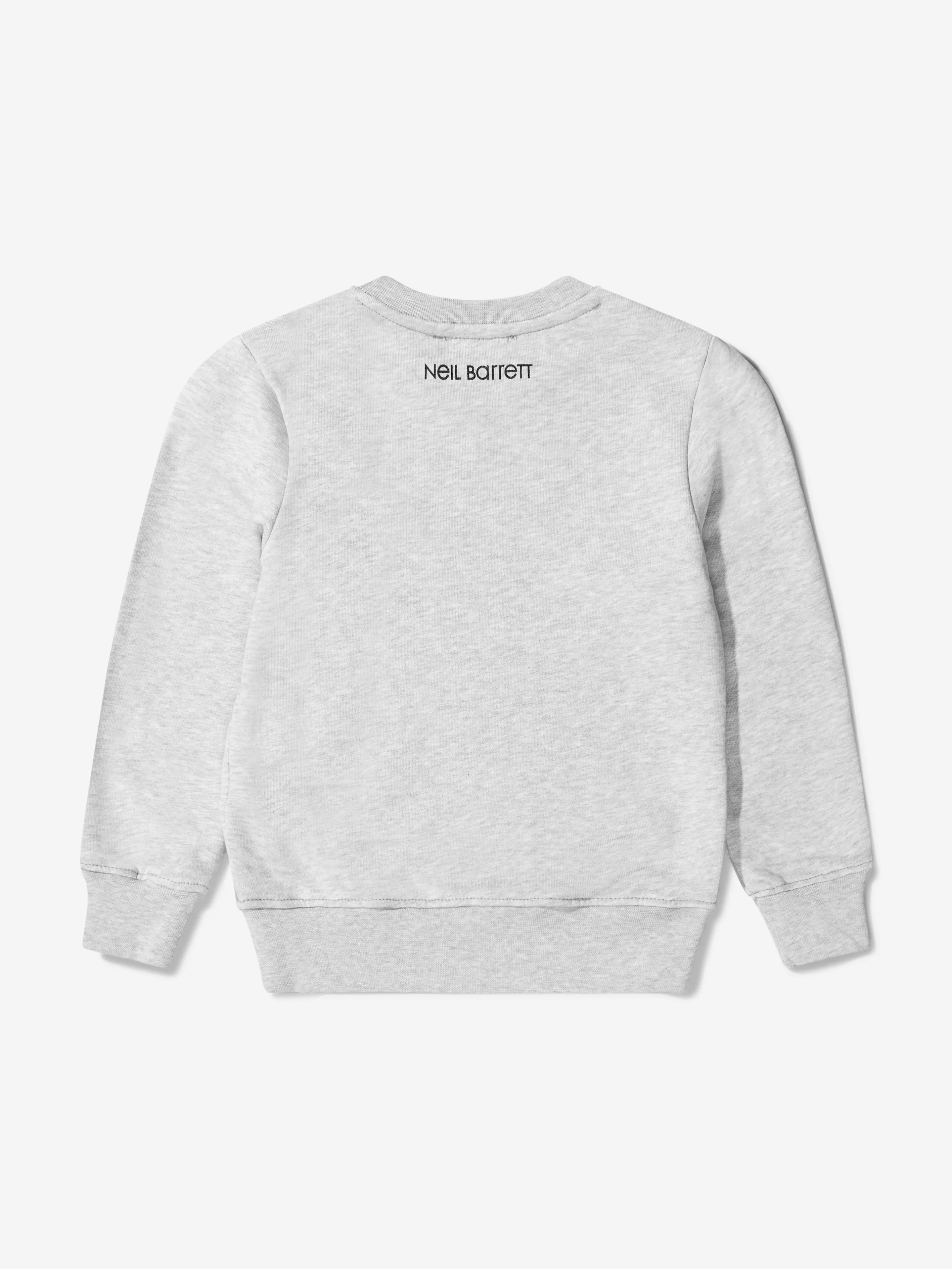 Neil Barrett Boys Cotton Headphones Print Sweatshirt