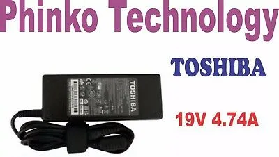 NEW Original Adapter Charger for TOSHIBA PA3715U-1ACA PA3468E-1AC3