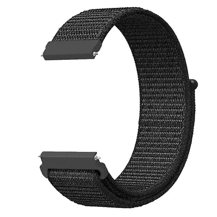 Nylon Sports Loop Watch Straps Compatible with the Fossil Gen 5 & 5E