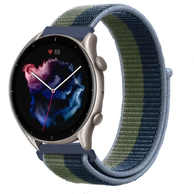 Nylon Sports Loop Watch Straps Compatible with the Huawei Watch 2