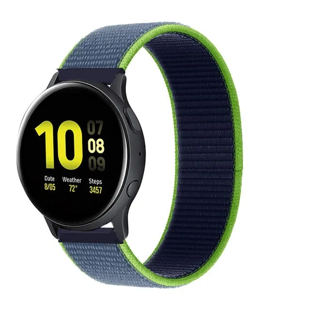 Nylon Sports Loop Watch Straps Compatible with the Xiaomi Amazfit Stratos, Stratos 2