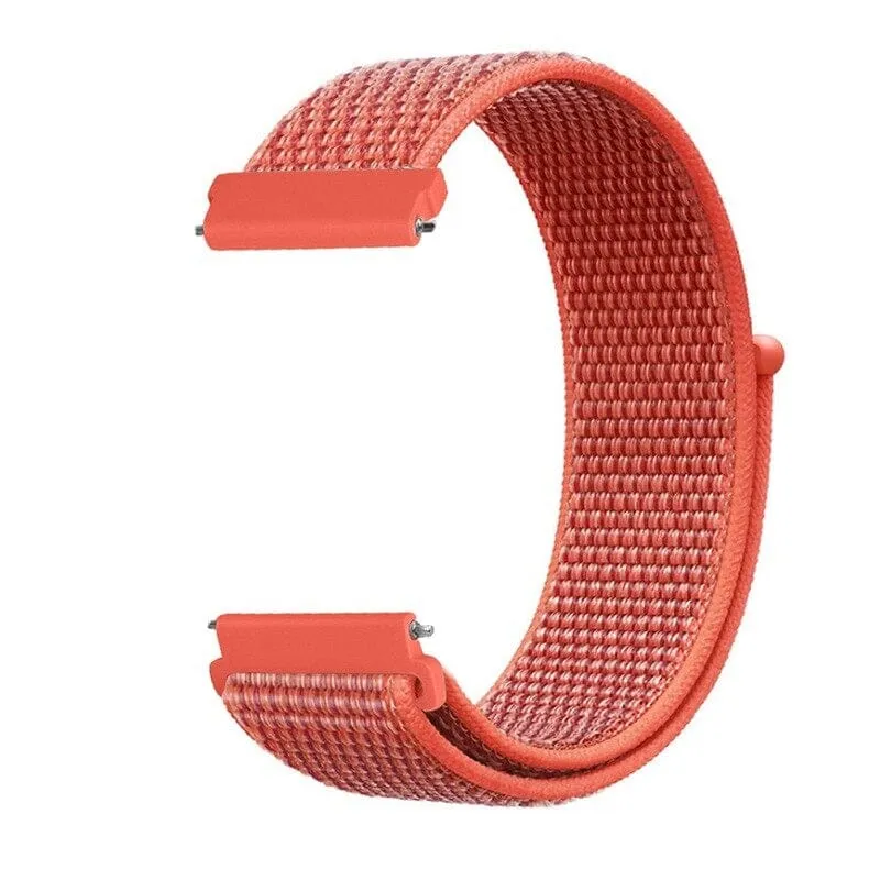 Nylon Sports Loop Watch Straps Compatible with the Xiaomi Amazfit Stratos, Stratos 2