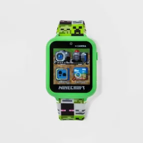 Open Box Kids' Minecraft Interactive Watch - Green