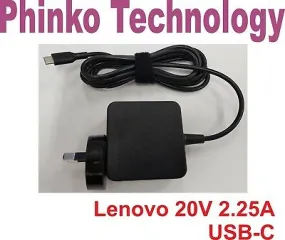 Original 45w Thinkpad X1 Carbon 2017 USB-C Power Suppy adapter Type-C Charger