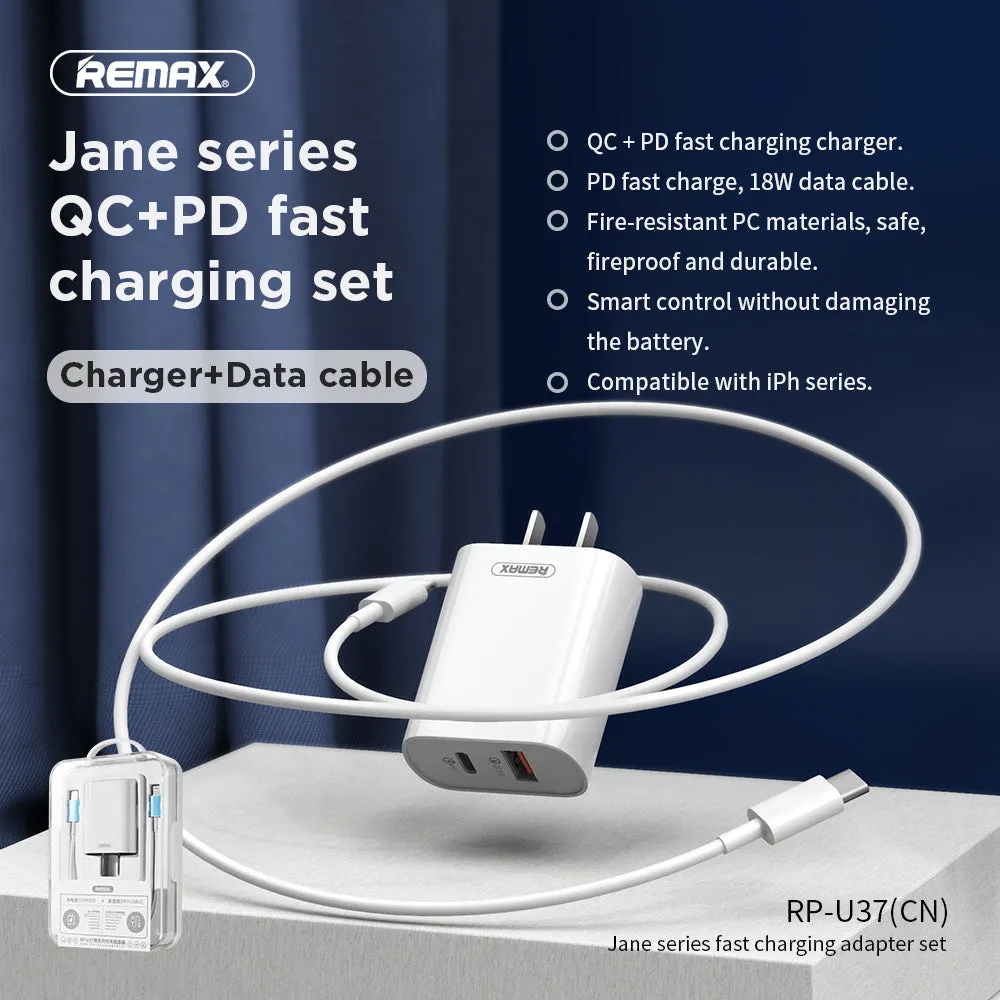 PA399 - REMAX QC PD Fast Charging Adapter Set