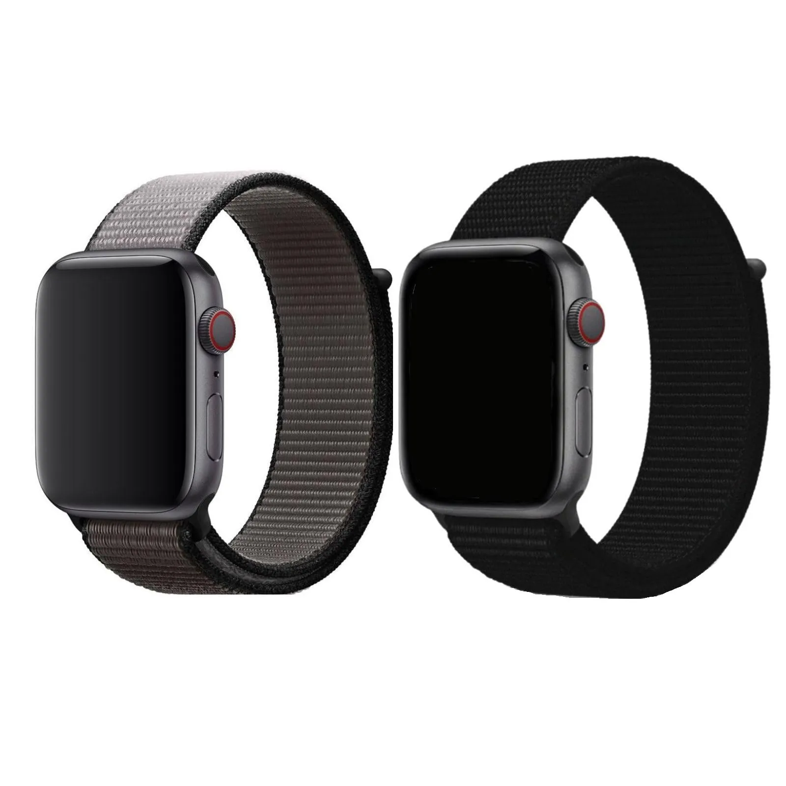 Pack of 2 Nylon Sport Strap For Apple Watch Band 38mm 40mm 41mm Men Women