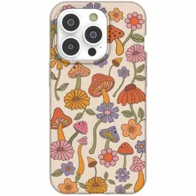 Pela Eco-Friendly iPhone 14 PRO Case - Shrooms & Blooms