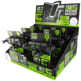 Phone Mount with Car Vent Clip - 6 Pieces Per Retail Ready Display 25590MN