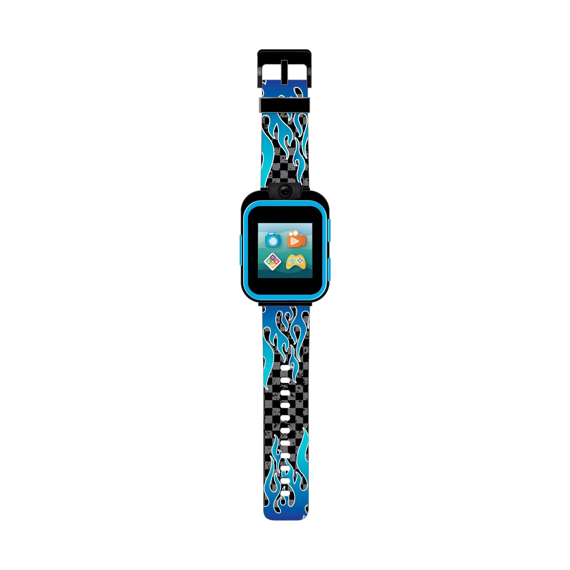 PlayZoom 2 Kids Smartwatch: Blue Racing Flames