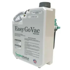 Precision Medical EasyGoVac Aspirator with Auto DC Power Cord