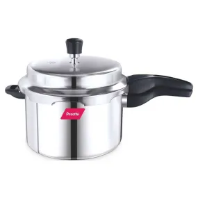 Preethi Outer Lid Pressure Cooker Stainless Steel 5 Litres Induction Base